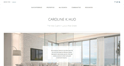 Desktop Screenshot of carolinehuo.com