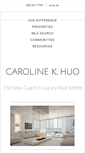 Mobile Screenshot of carolinehuo.com